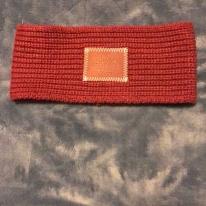 Burgundy love your melon cold weather headband